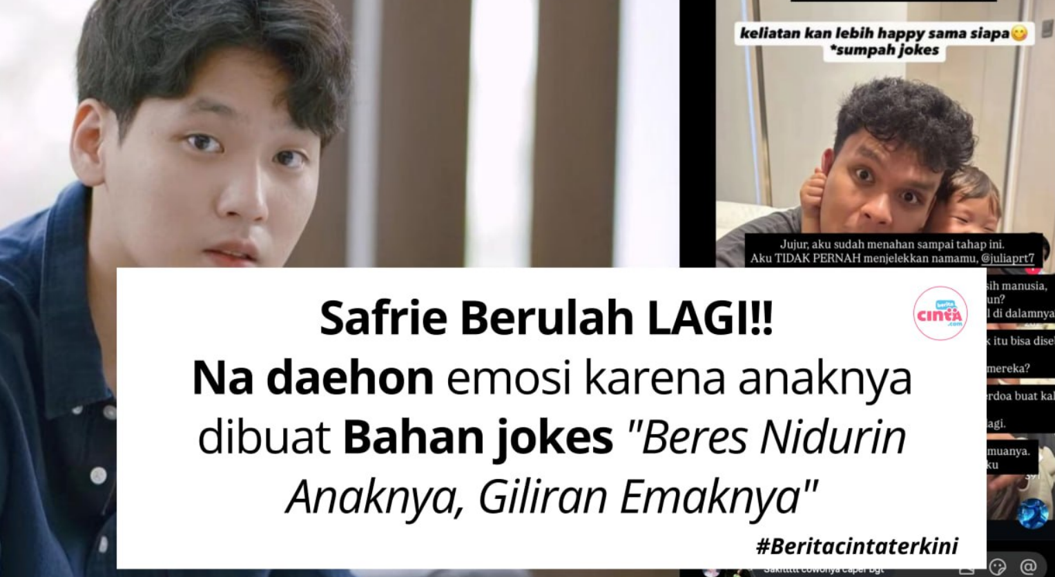Na Daehoon Meledak, Anak Dijadikan Bahan Candaan Oleh Safrie