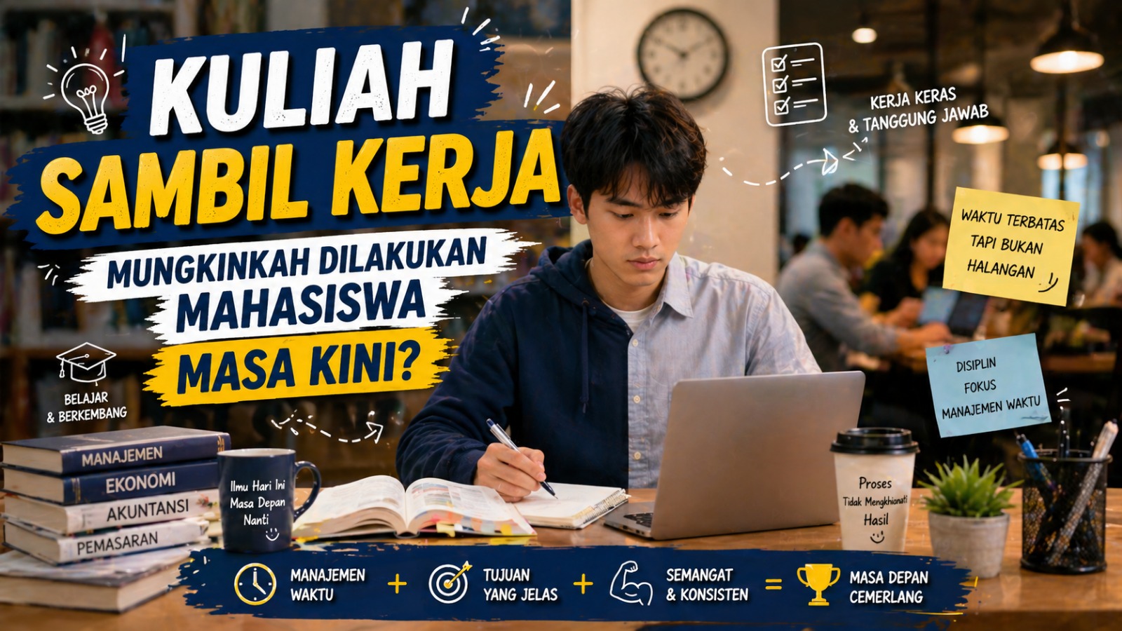 Kuliah sambil kerja mungkinkah dilakukan mahasiswa masa kini?