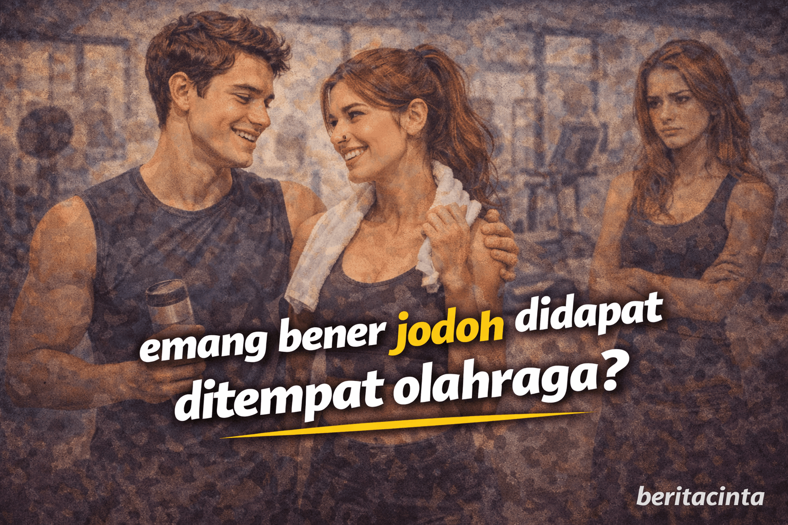 Emang bener jodoh bisa didapat ditempat olahraga?