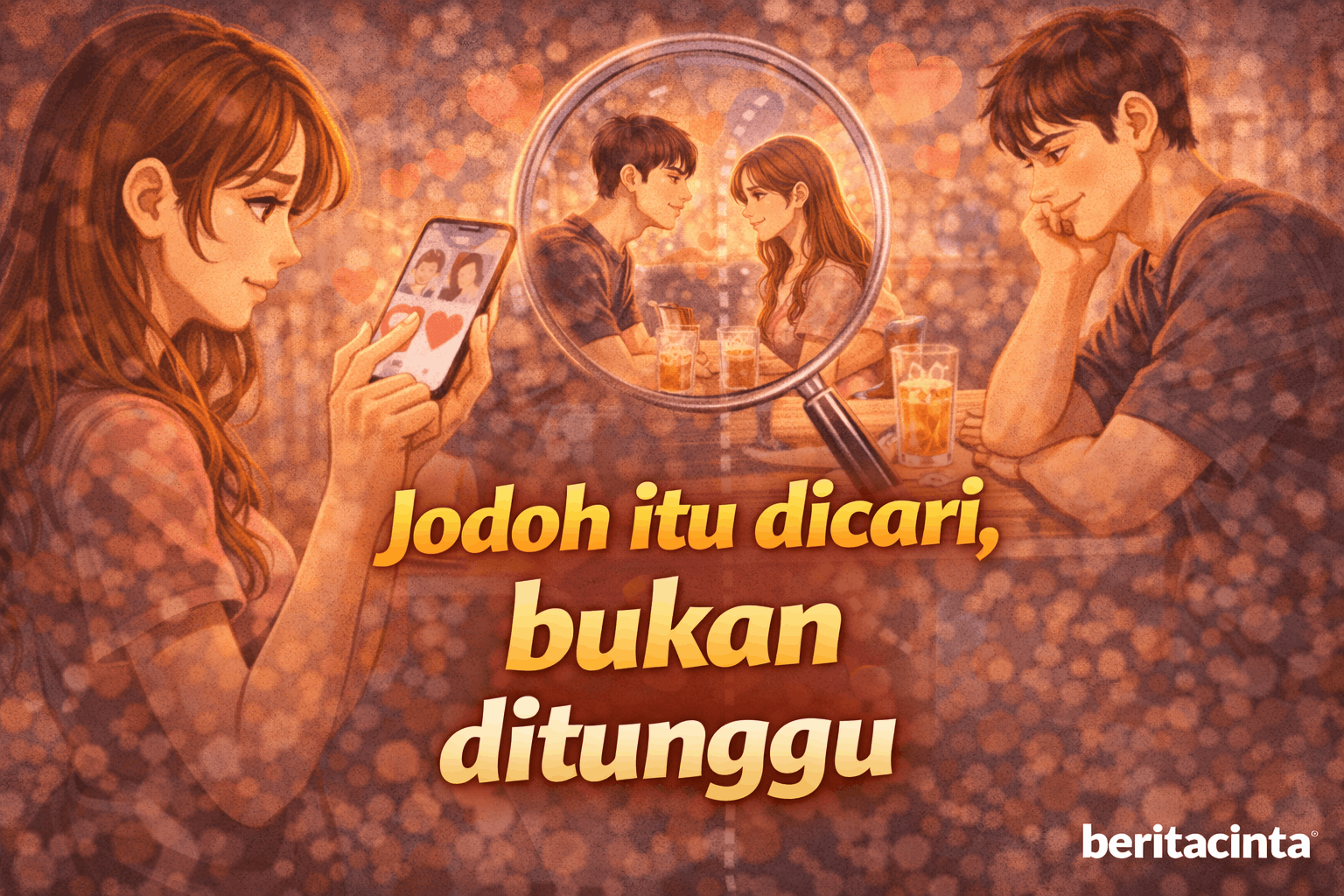Jodoh Itu Dicari, Bukan Ditunggu