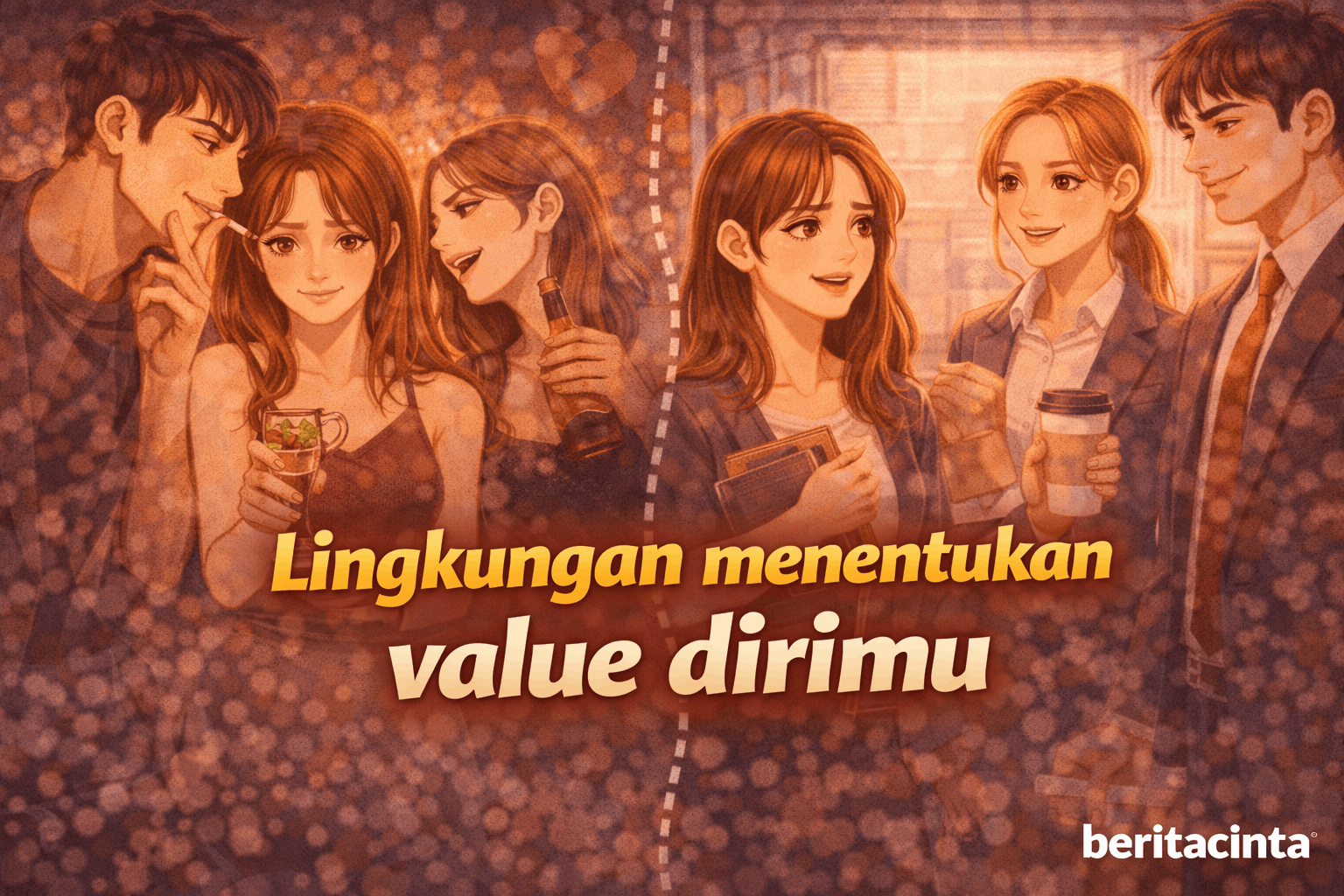 Lingkungan Menentukan Value Dirimu