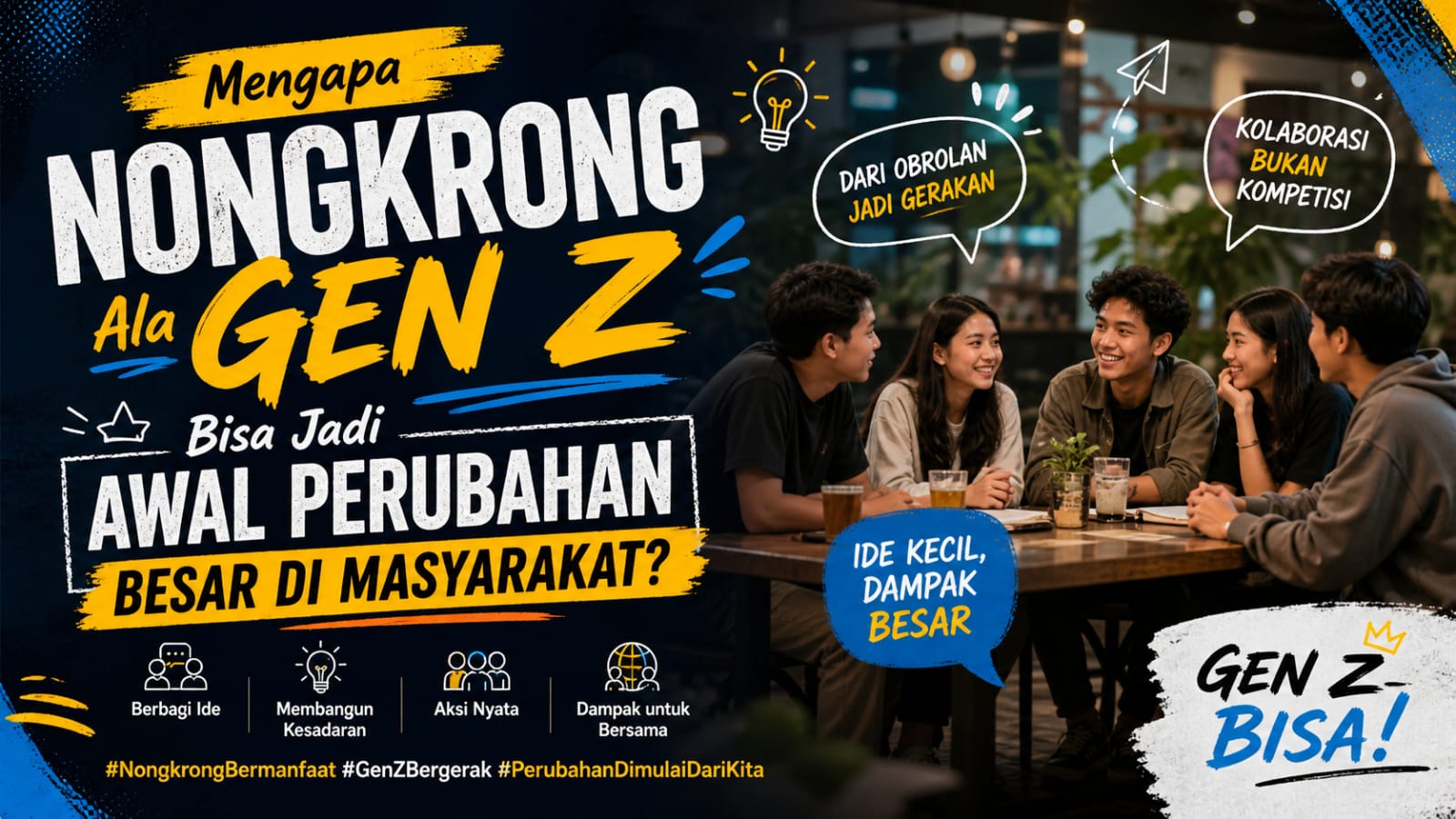 Mengapa Nongkrong Ala Gen Z Bisa Jadi Awal Perubahan Besar di Masyarakat?