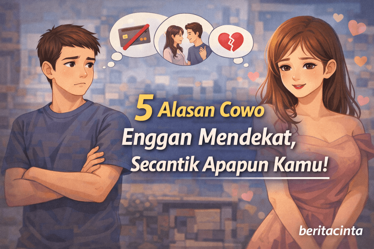 5 alasan cowo enggan mendekat, secantik apapun kamu!