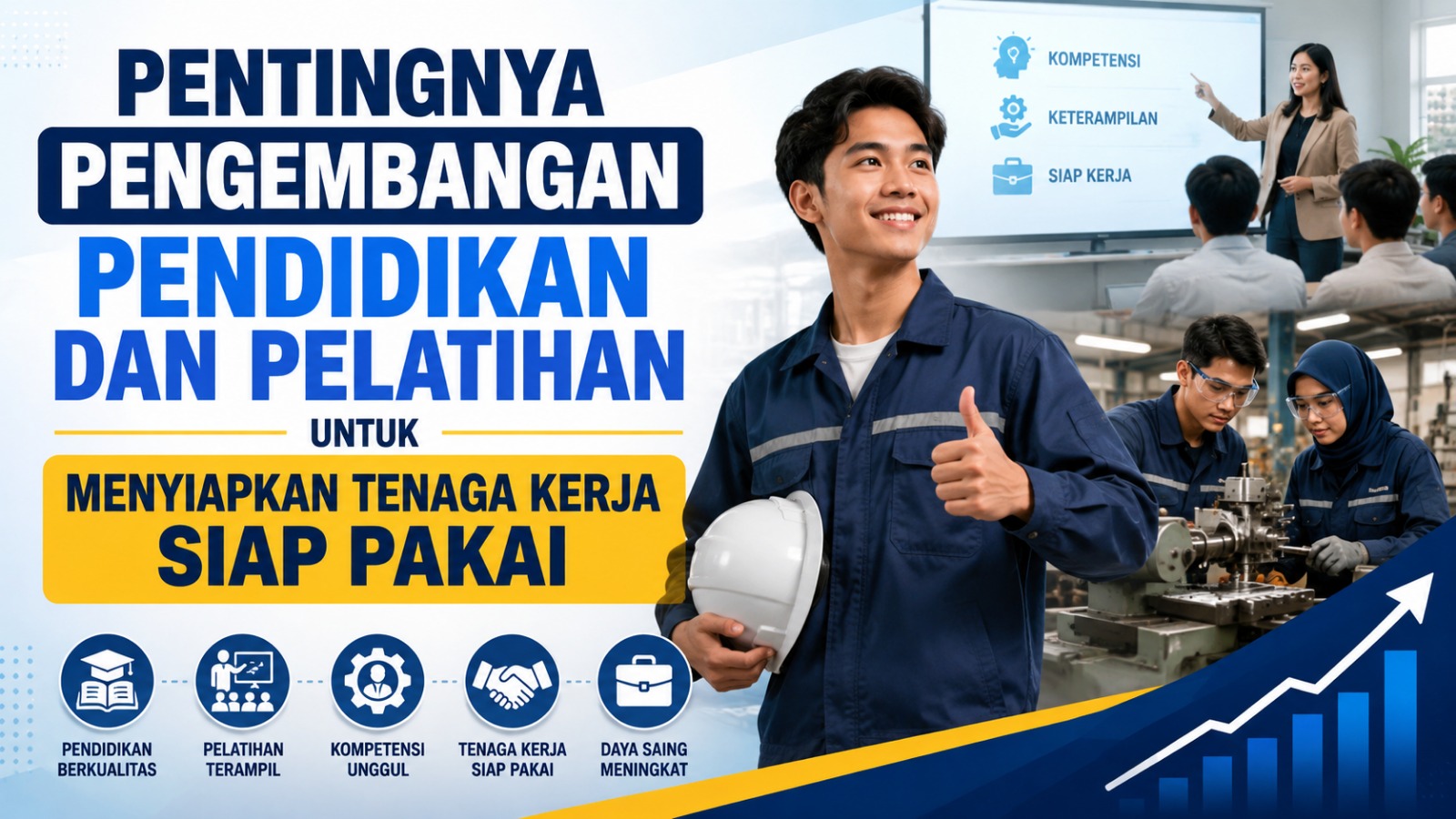 Pentingnya Pengembangan Pendidikan dan Pelatihan untuk Menyiapkan Tenaga Kerja Siap Pakai