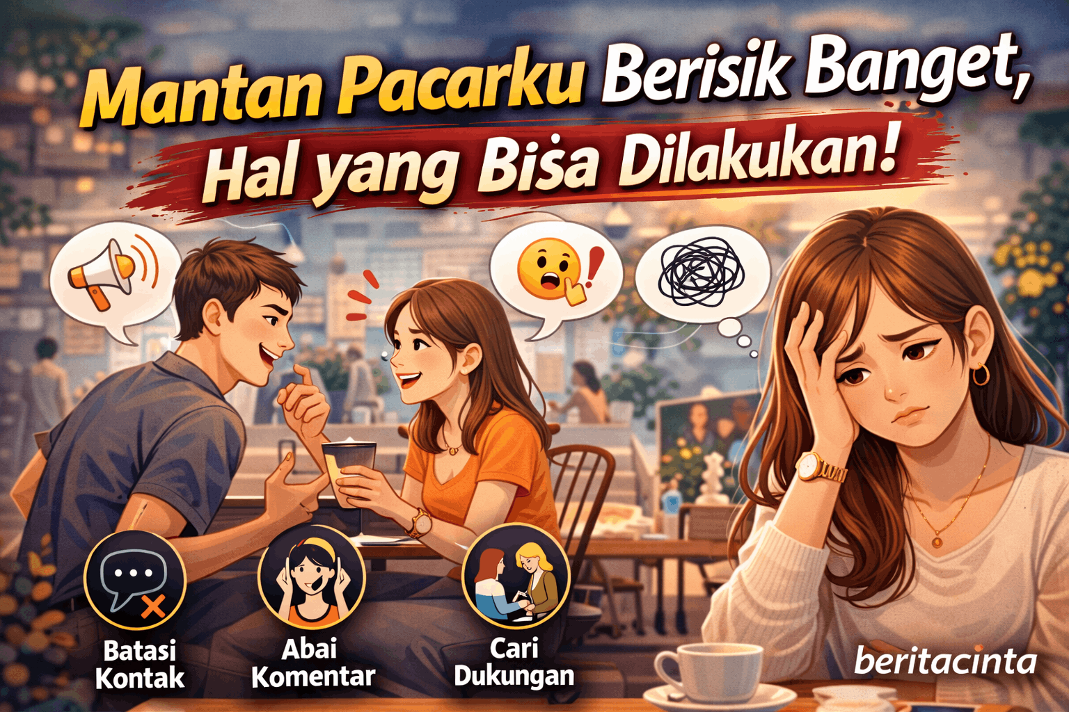 Mantan Pacarku Berisik Banget, Hal yang Bisa Dilakukan!