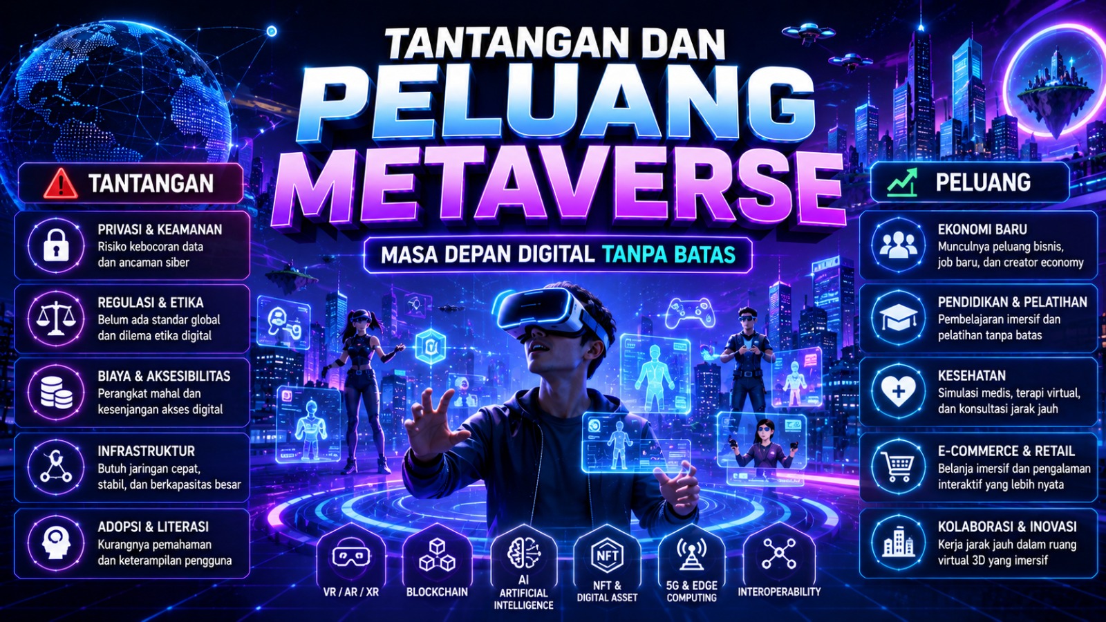 Tantangan dan Peluang Metaverse