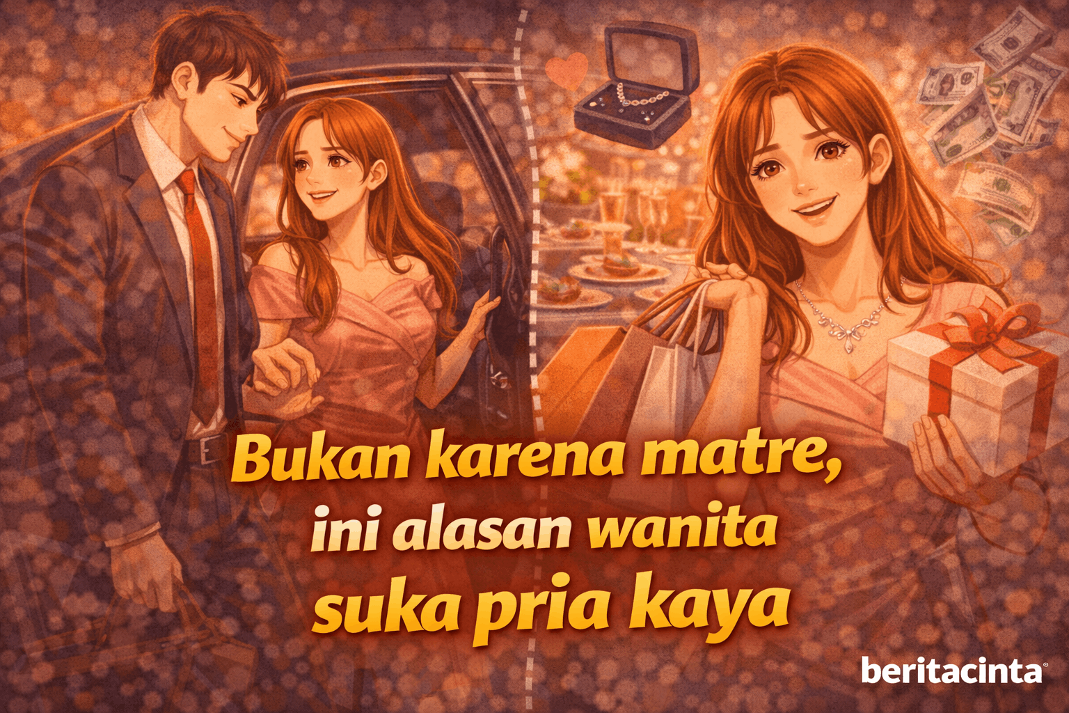Bukan Karena Matre, Ini Alasan Wanita Suka Pria Kaya