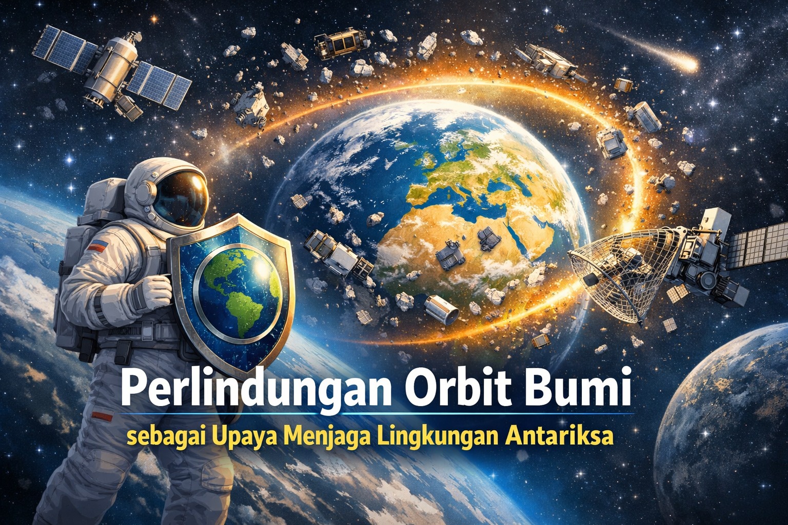 Perlindungan Orbit Bumi sebagai Upaya Menjaga Lingkungan Antariksa