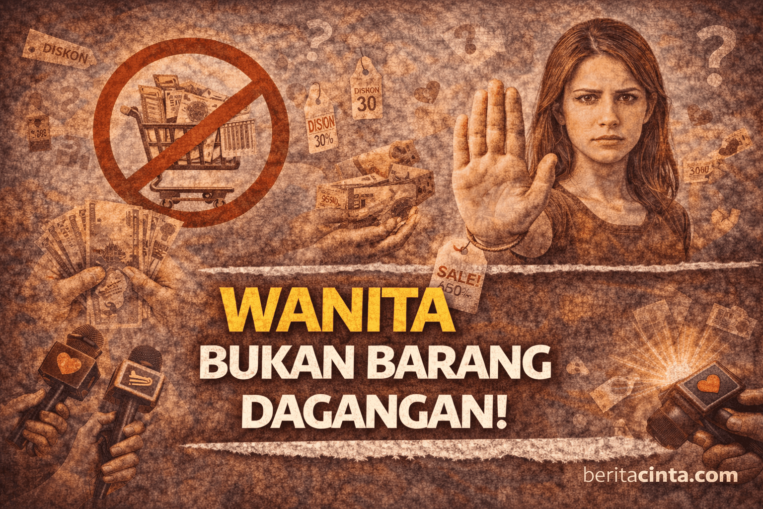Wanita Bukan Barang Dagangan!