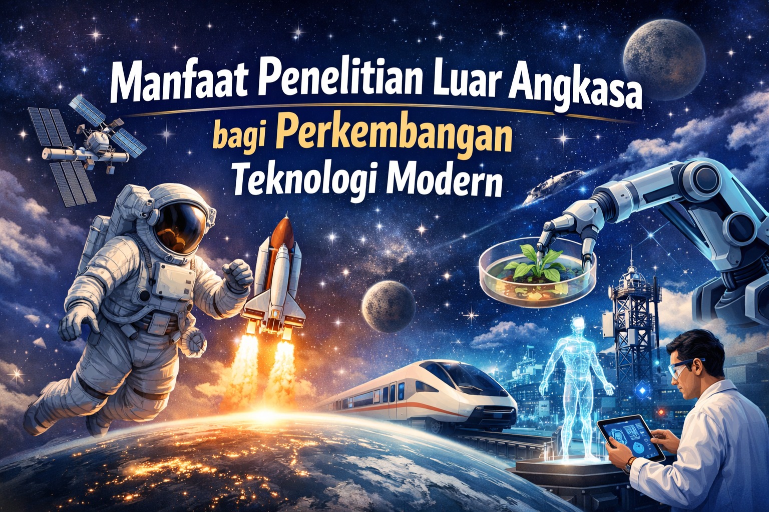 Manfaat Penelitian Luar Angkasa bagi Perkembangan Teknologi Modern