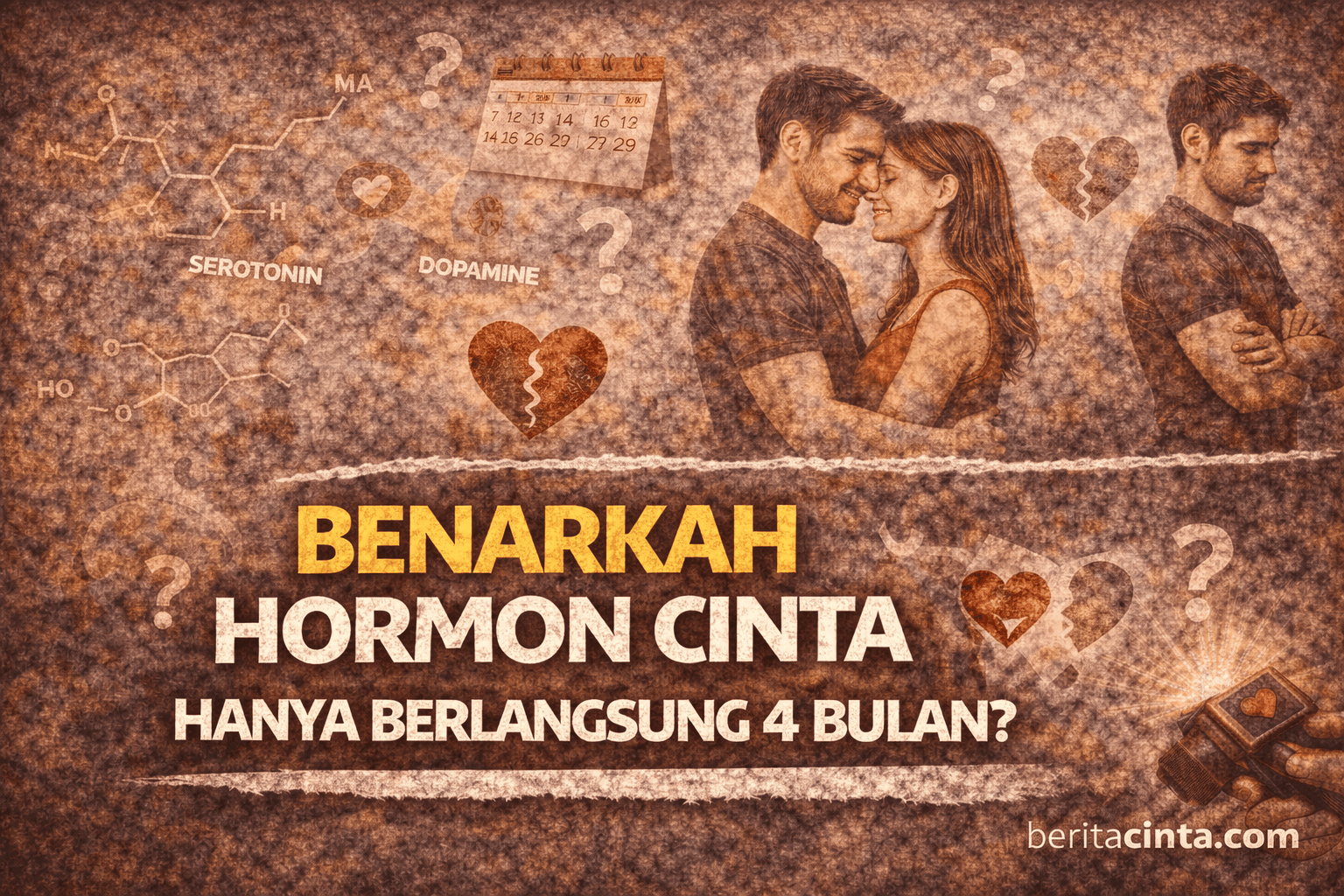 Benarkah Hormon Cinta Hanya Berlangsung 4 Bulan?