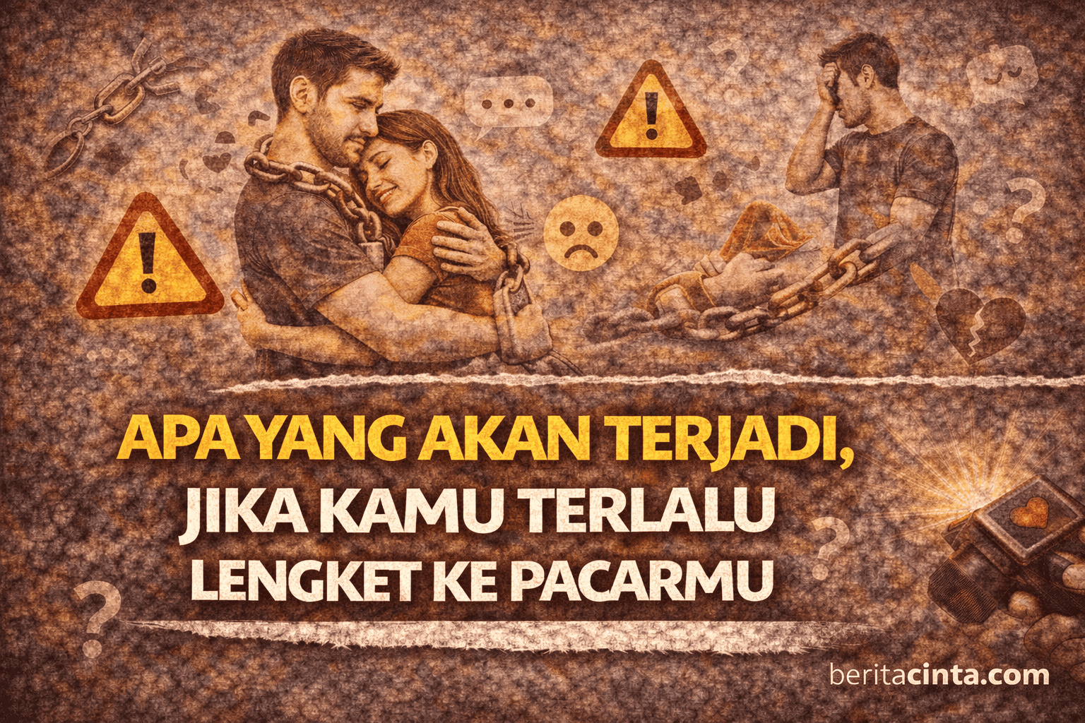 Apa yang Akan Terjadi Jika Kamu Terlalu Lengket ke Pacarmu?