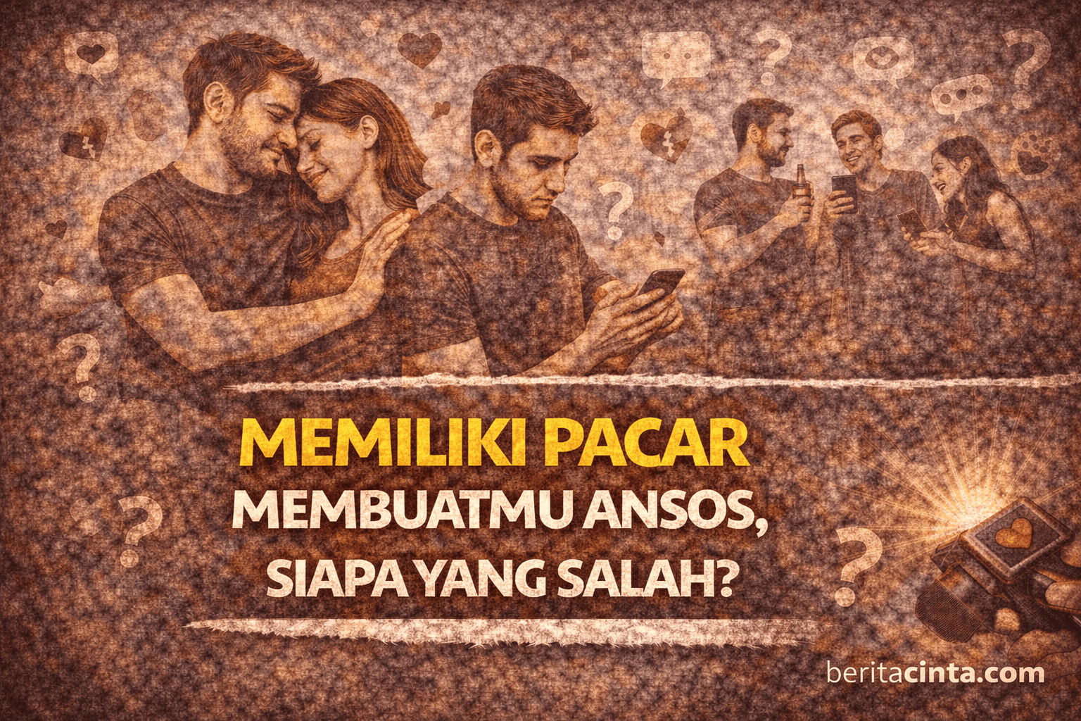Memiliki Pacar Membuatmu Ansos, Siapa yang Salah?