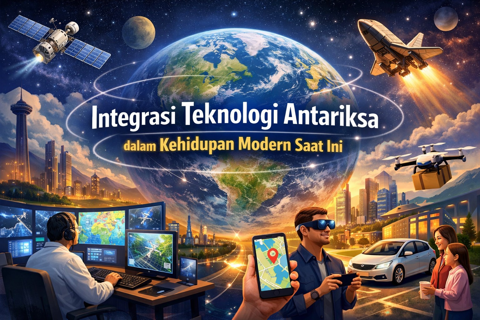 Integrasi Teknologi Antariksa dalam Kehidupan Modern Saat Ini