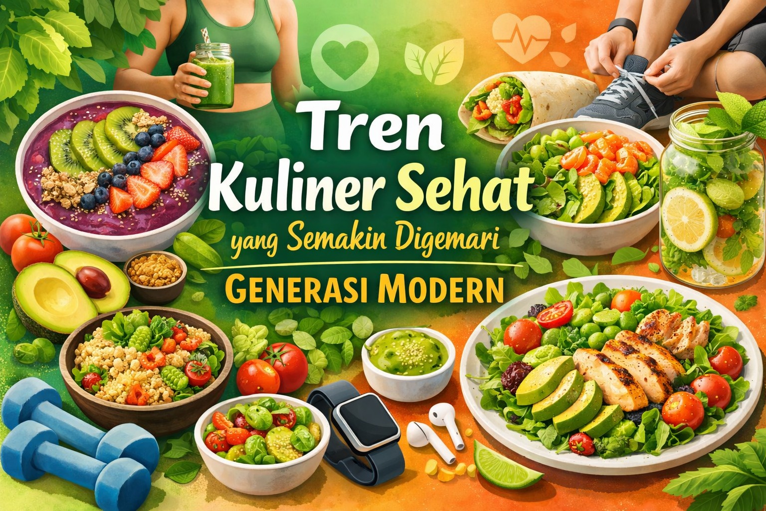 Tren Kuliner Sehat yang Semakin Digemari Generasi Modern