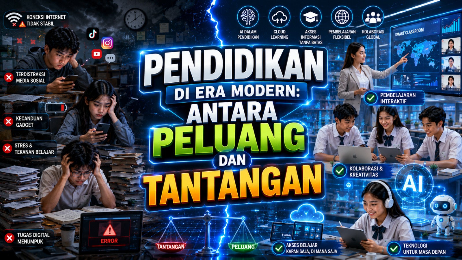 Pendidikan di Era Modern: Antara Peluang dan Tantangan