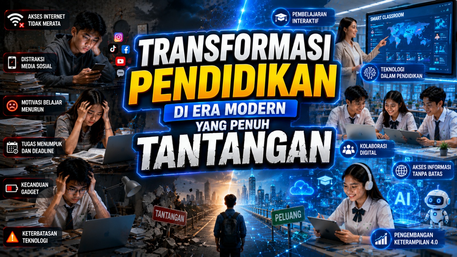 Transformasi Pendidikan di Era Modern yang Penuh Tantangan