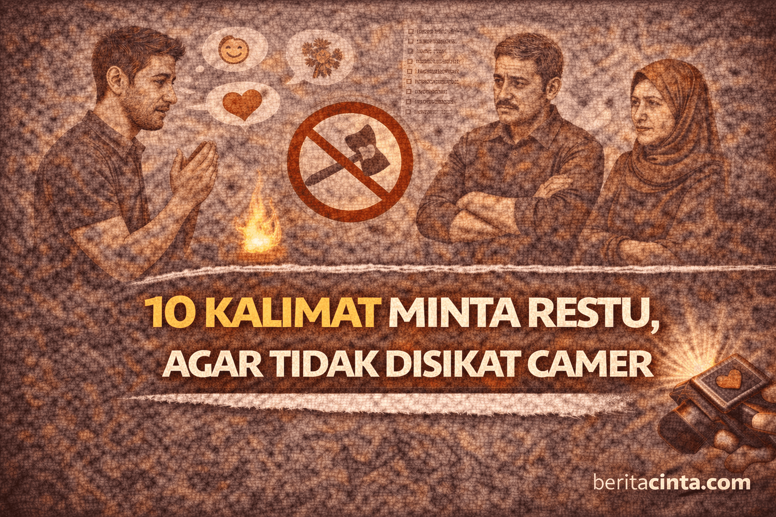 10 Kalimat Minta Restu, Agar Tidak “Disikat” Camer