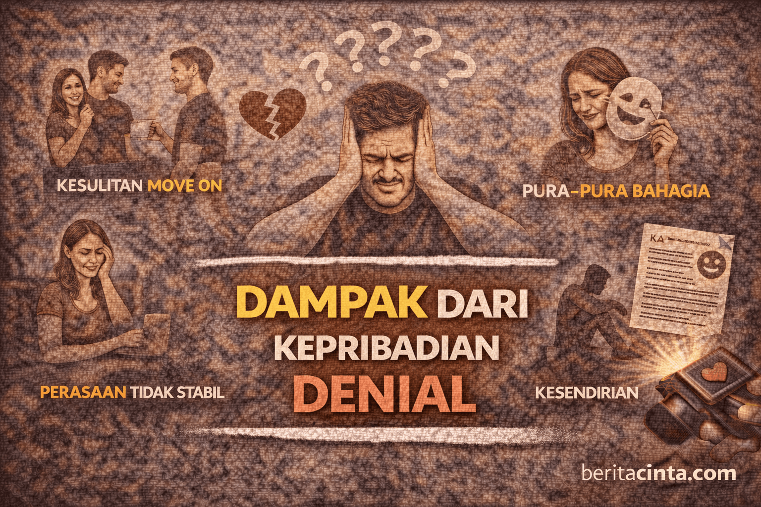Dampak dari Kepribadian Denial
