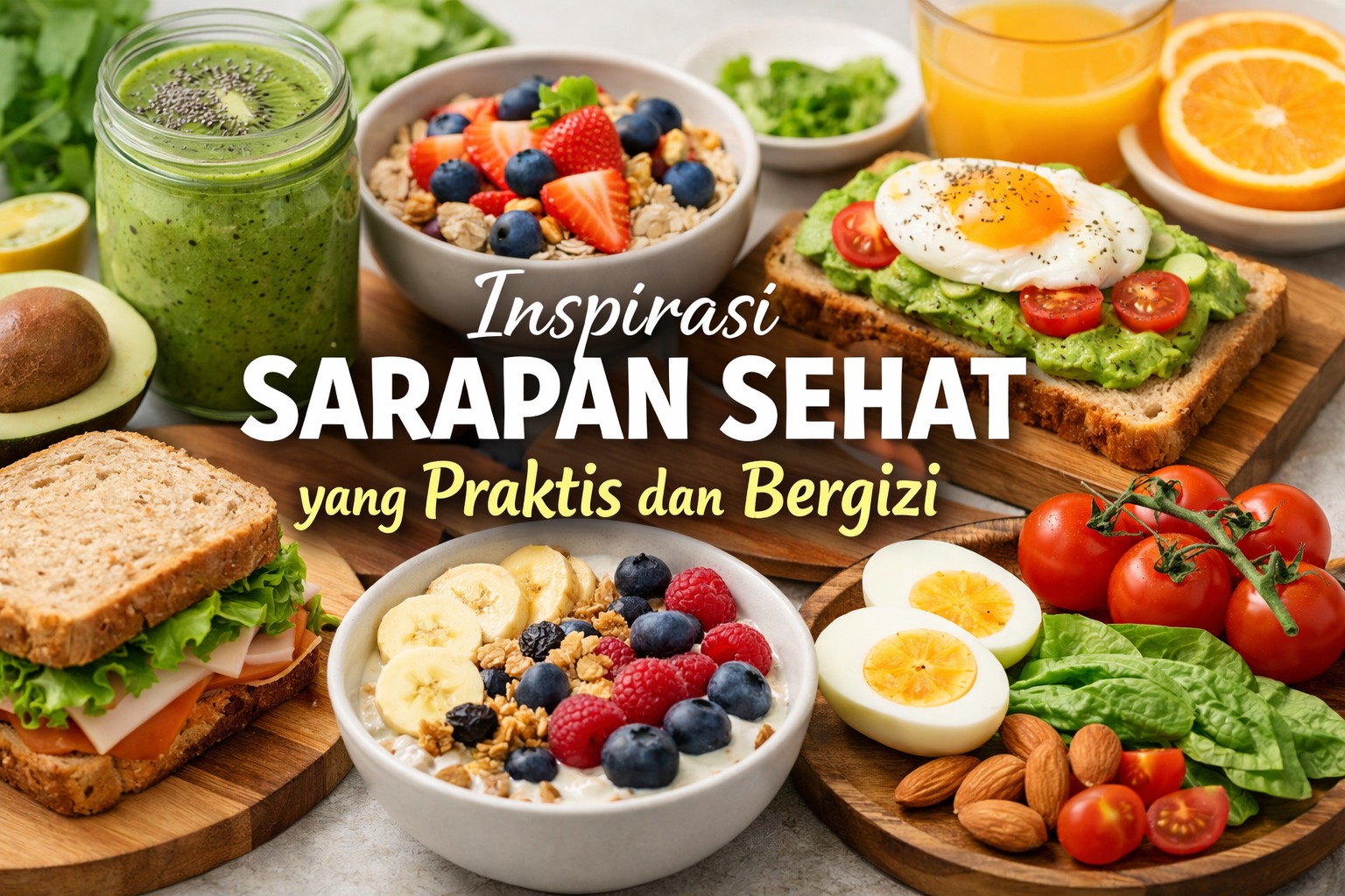 Inspirasi Sarapan Sehat yang Praktis dan Bergizi