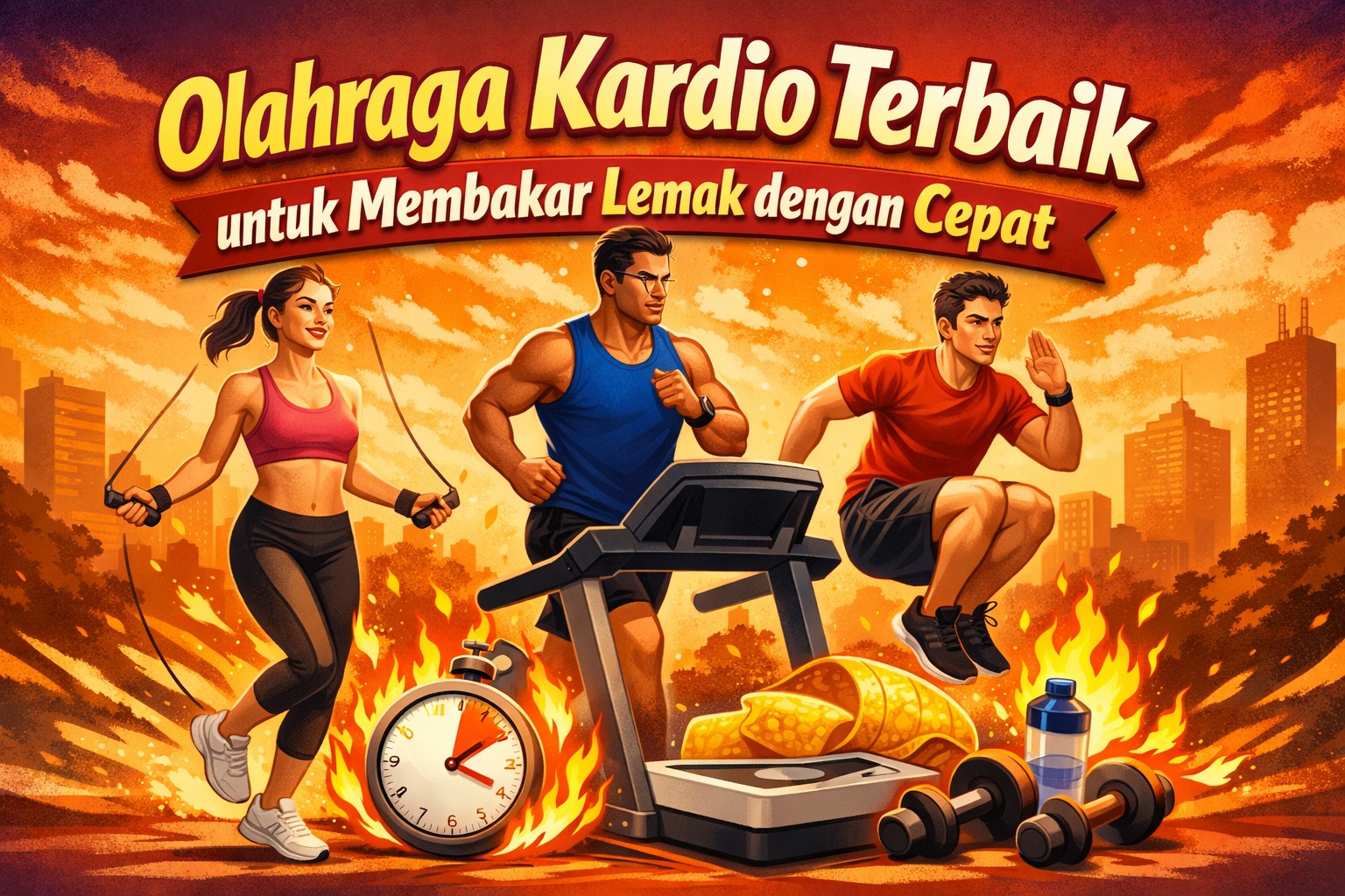 Olahraga Kardio Terbaik untuk Membakar Lemak dengan Cepat
