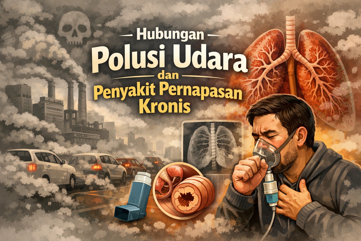Hubungan Polusi Udara dan Penyakit Pernapasan Kronis