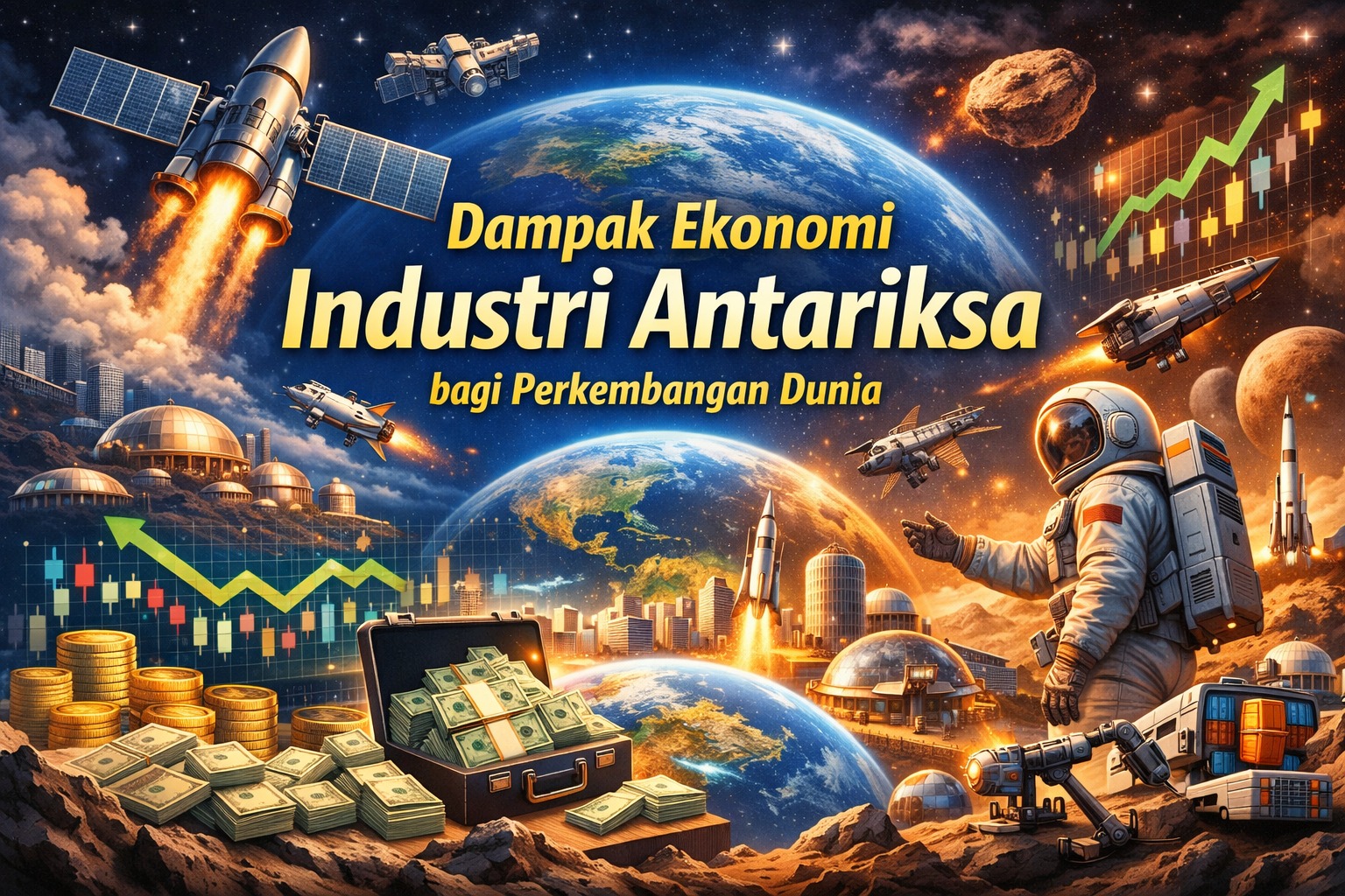 Dampak Ekonomi Industri Antariksa bagi Perkembangan Dunia