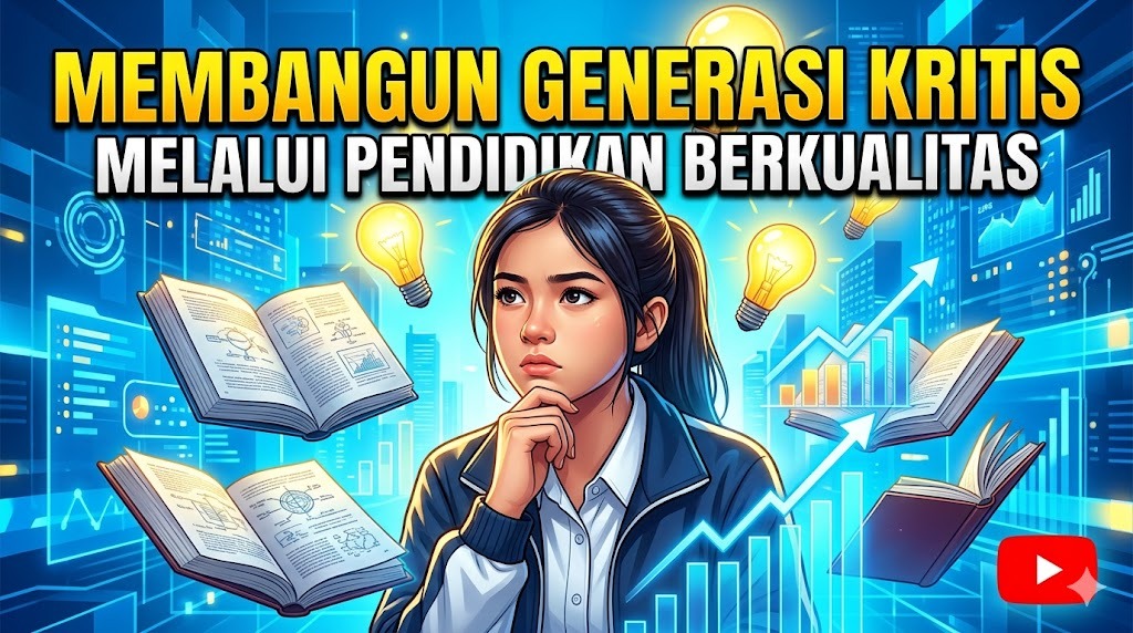 MEMBANGUN GENERASI KRITIS MELALUI PENDIDIKAN BERKUALITAS