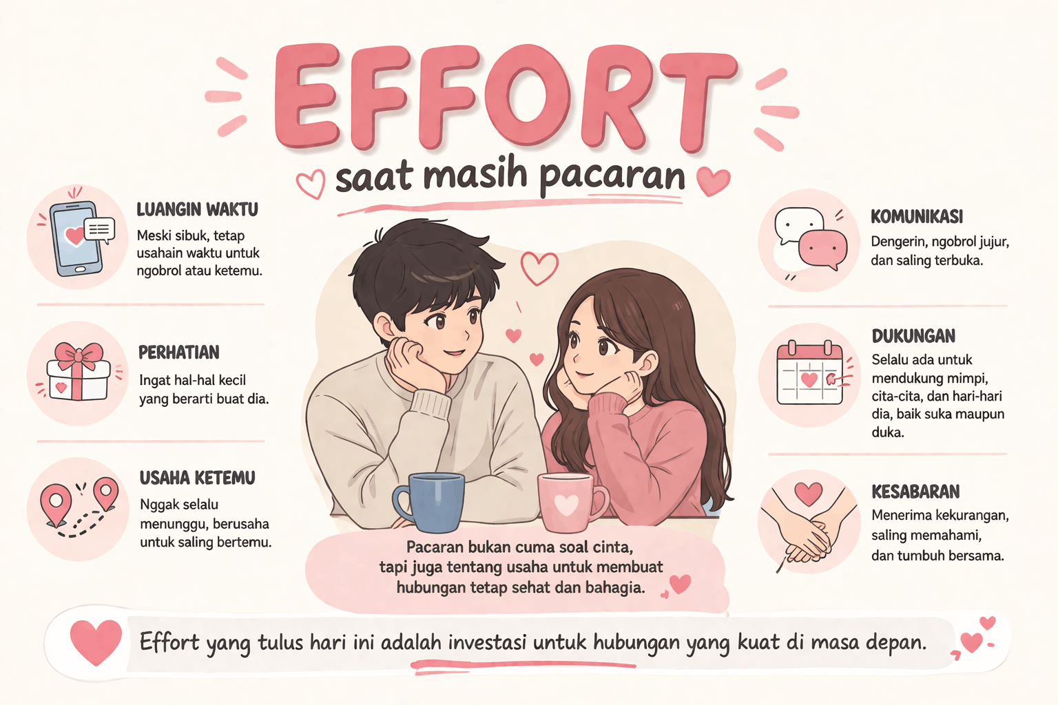 Effort Saat Masih Pacaran