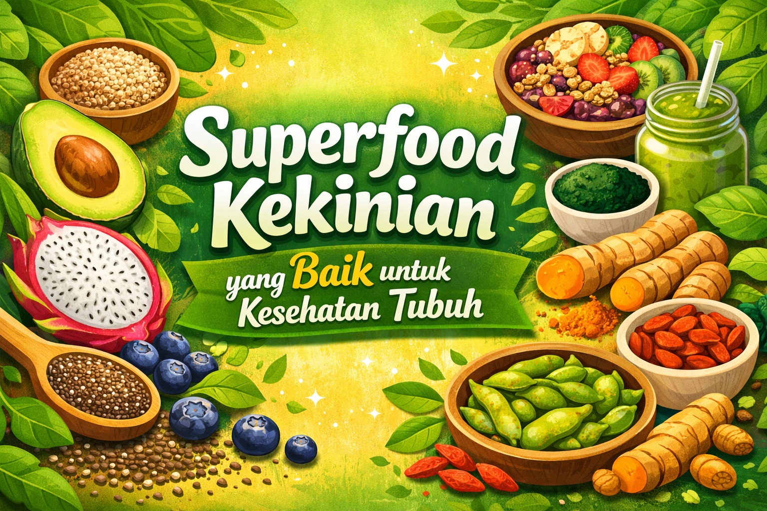 Superfood Kekinian yang Baik untuk Kesehatan Tubuh