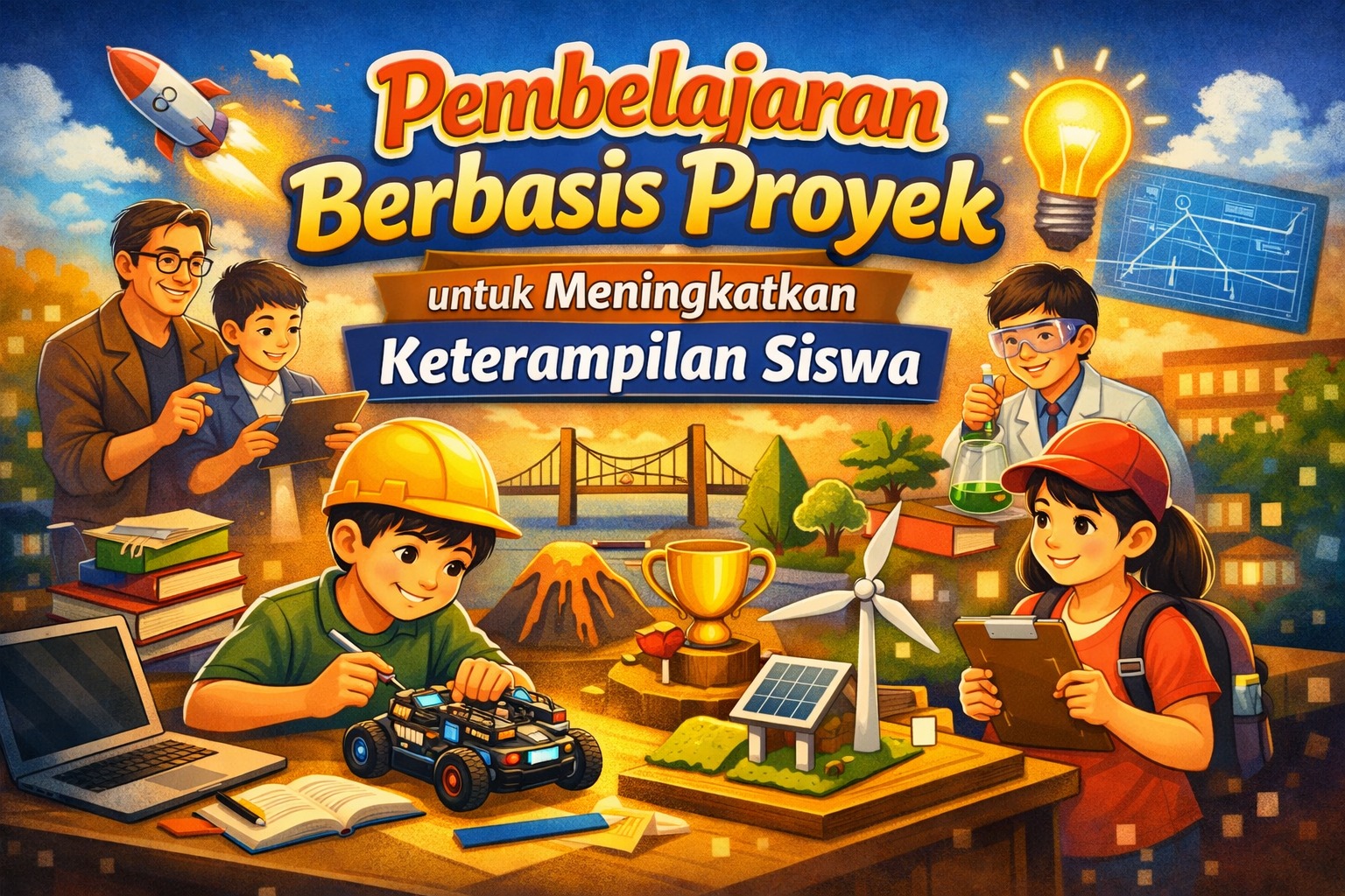 PEMBELAJARAN BERBASIS PROYEK UNTUK MENINGKATKAN KETERAMPILAN SISWA