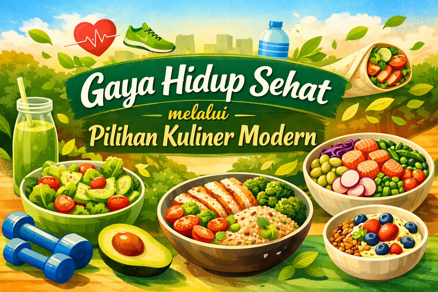 Gaya Hidup Sehat melalui Pilihan Kuliner Modern
