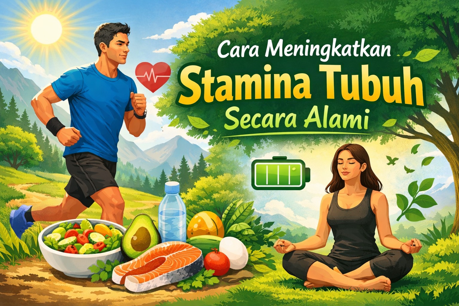 Cara Meningkatkan Stamina Tubuh Secara Alami