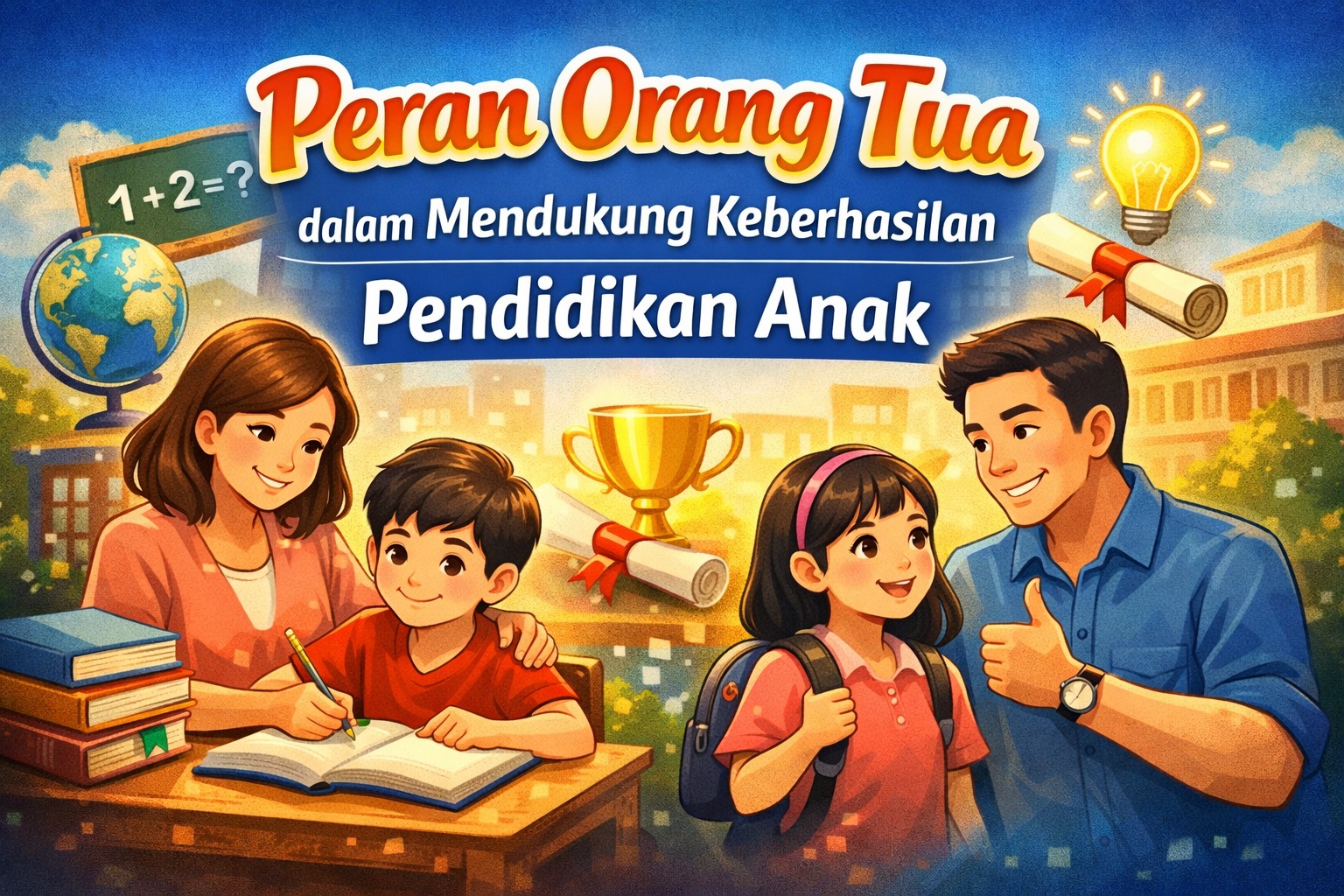 PERAN ORANG TUA DALAM MENDUKUNG KEBERHASILAN PENDIDIKAN ANAK