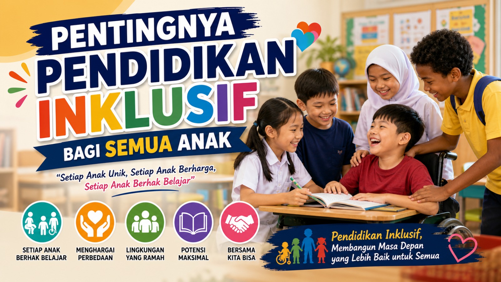 PENTINGNYA PENDIDIKAN INKLUSIF BAGI SEMUA ANAK