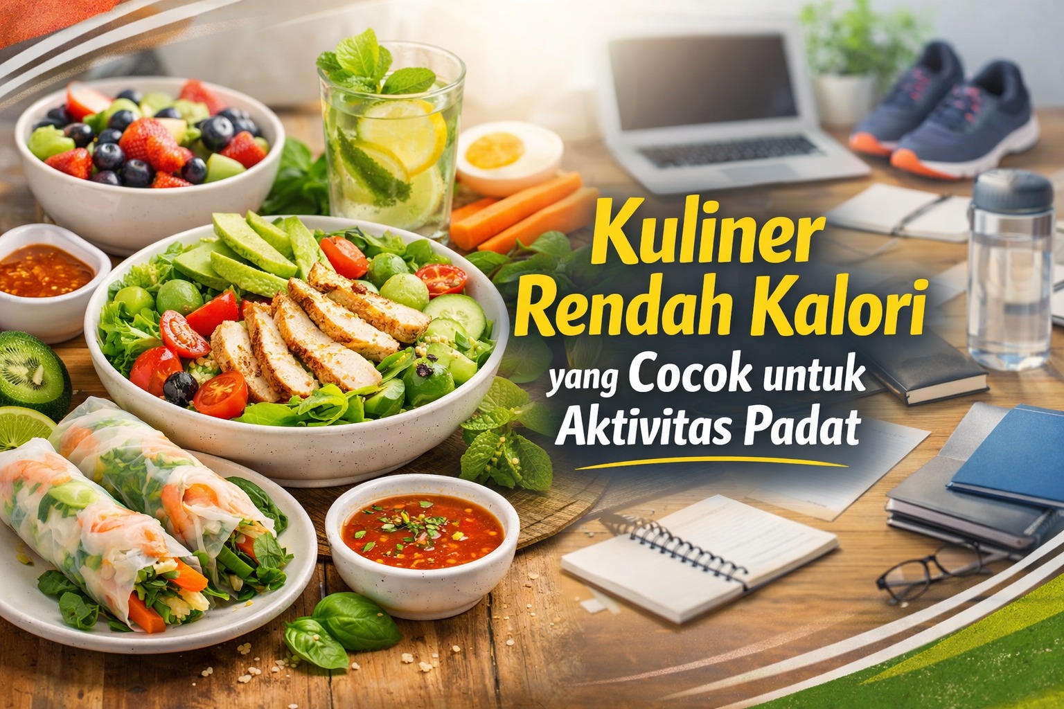 Kuliner Rendah Kalori yang Cocok untuk Aktivitas Padat