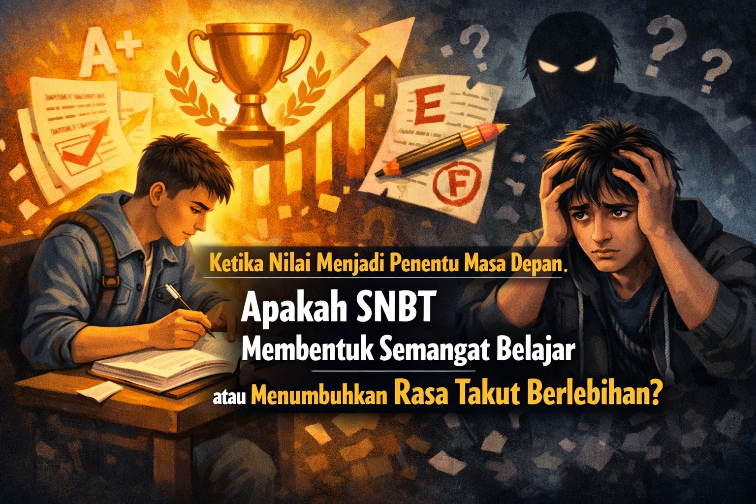 Ketika Nilai Menjadi Penentu Masa Depan, Apakah SNBT Membentuk Semangat Belajar atau Menumbuhkan Rasa Takut Berlebihan?