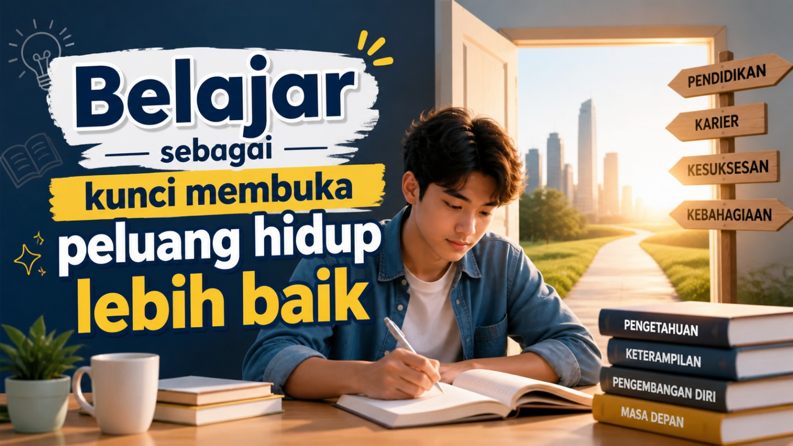 Belajar sebagai Kunci Membuka Peluang Hidup Lebih Baik
