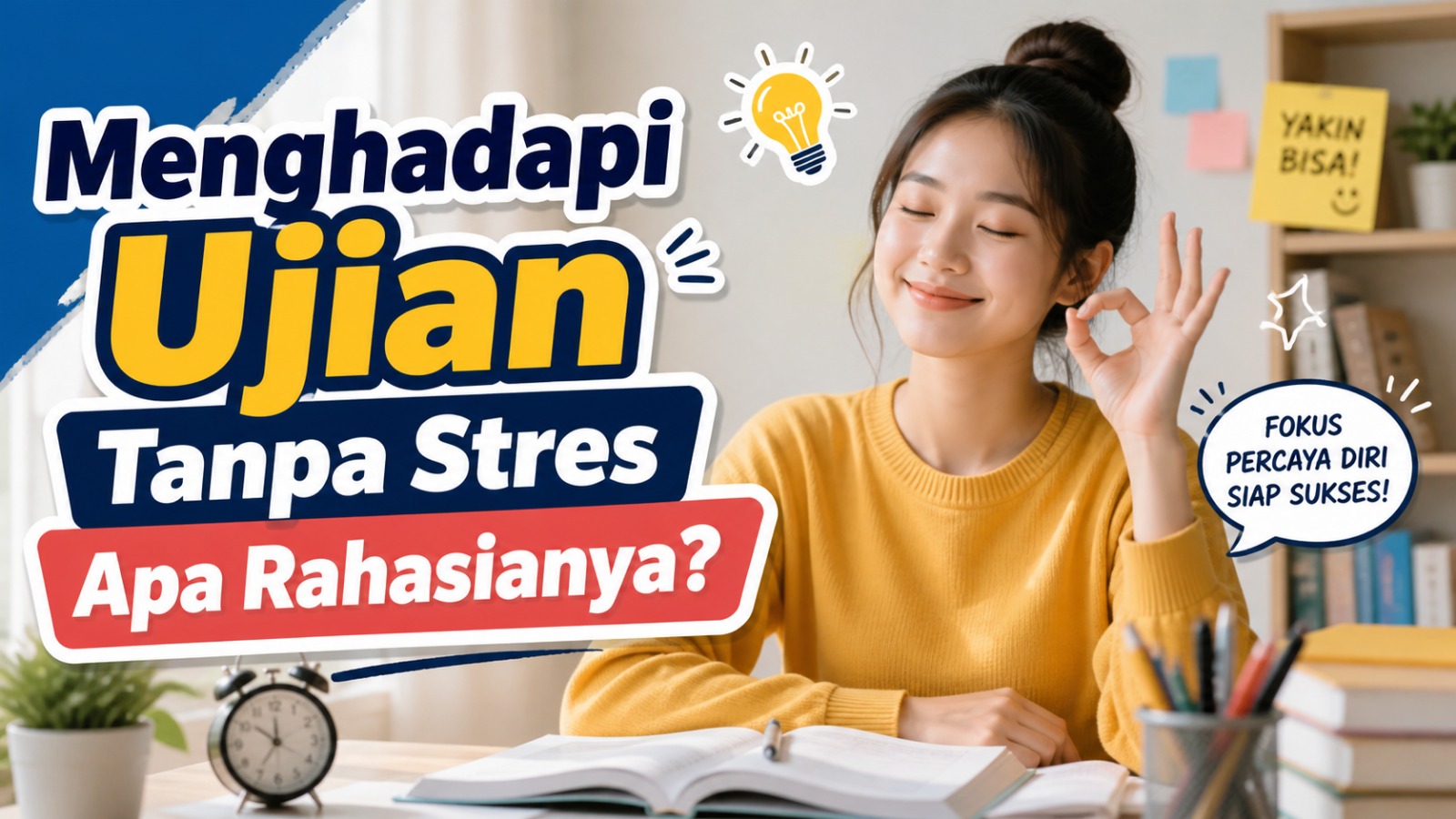 Menghadapi Ujian Tanpa Stres Apa Rahasianya