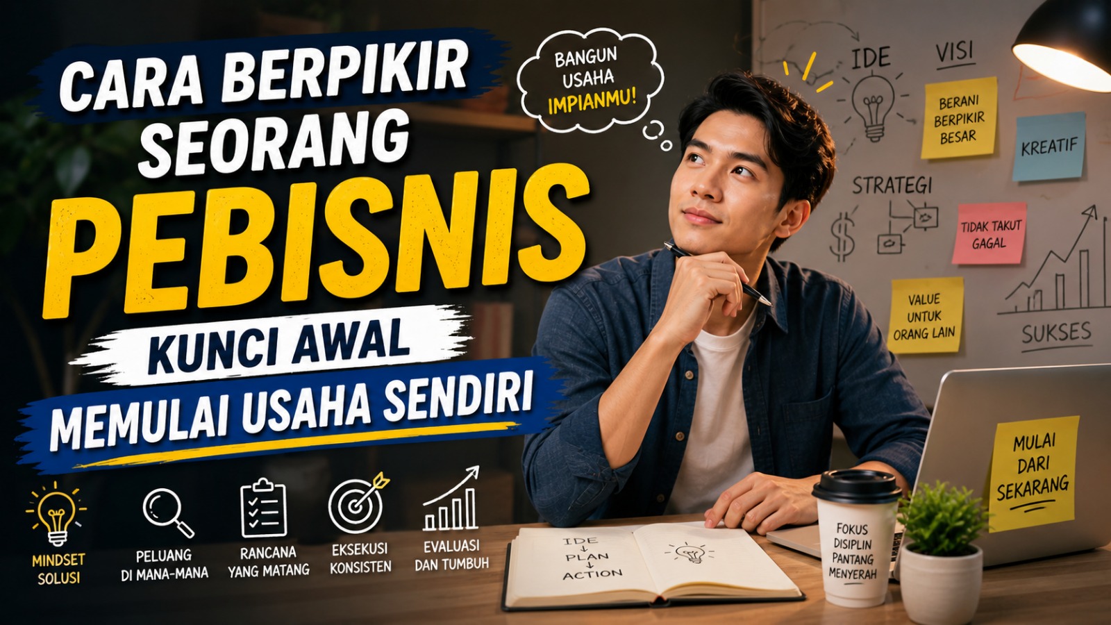 Cara Berpikir Seorang Pebisnis: Kunci Awal Memulai Usaha Sendiri