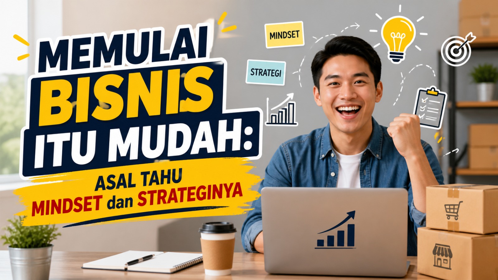 Memulai Bisnis Itu Mudah Asal Tahu Mindset dan Strateginya