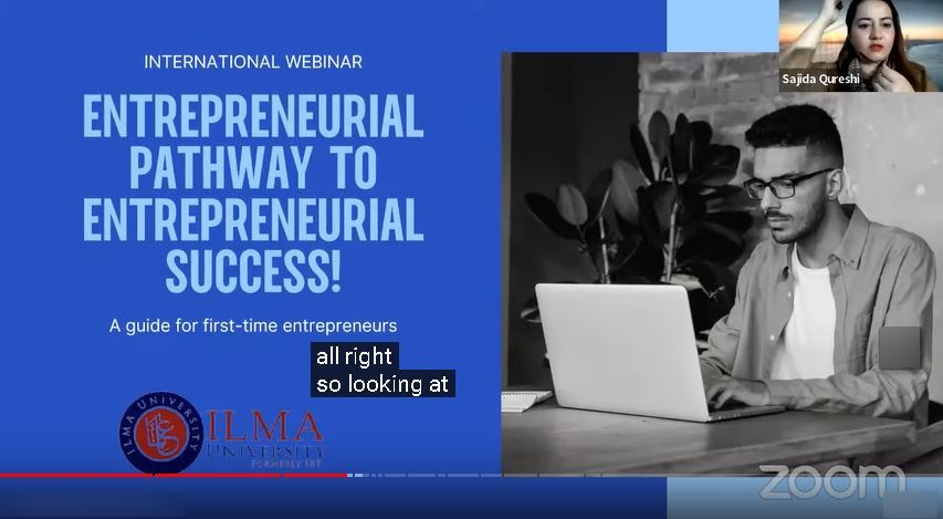 International Webinar Entrepreneurial Pathways to Entrepreneurial Success Part 2