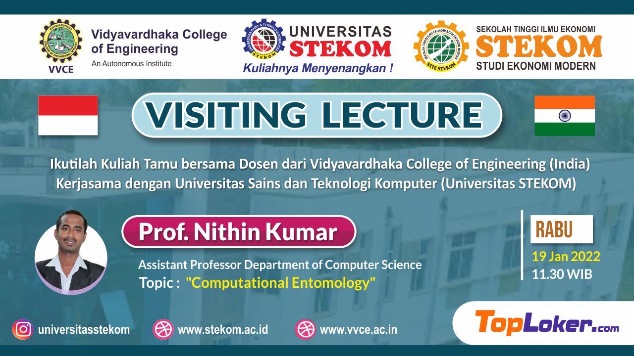 VISITING LECTURE ''Computational Entomology''