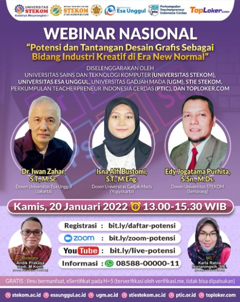 Potensi dan Tantangan Desain Grafis Sebagai Bidang Industri Kreatif di Era New Normal