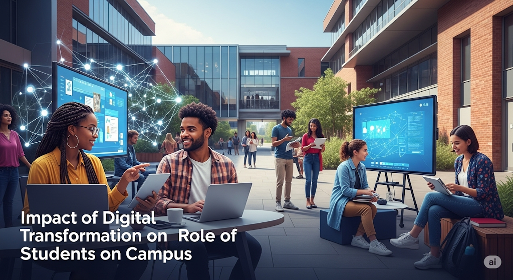 Apa dampak transformasi digital terhadap peran mahasiswa di kampus?