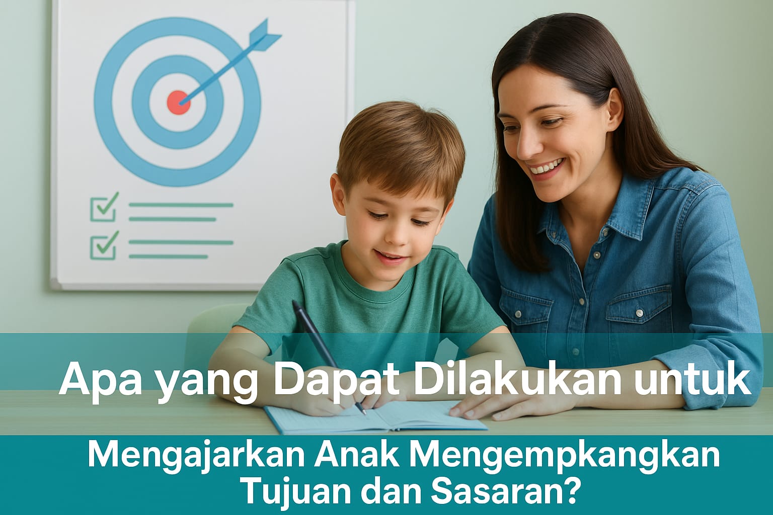 Apa yang Dapat Dilakukan untuk Mengajarkan Anak Mengembangkan Tujuan dan Sasaran?