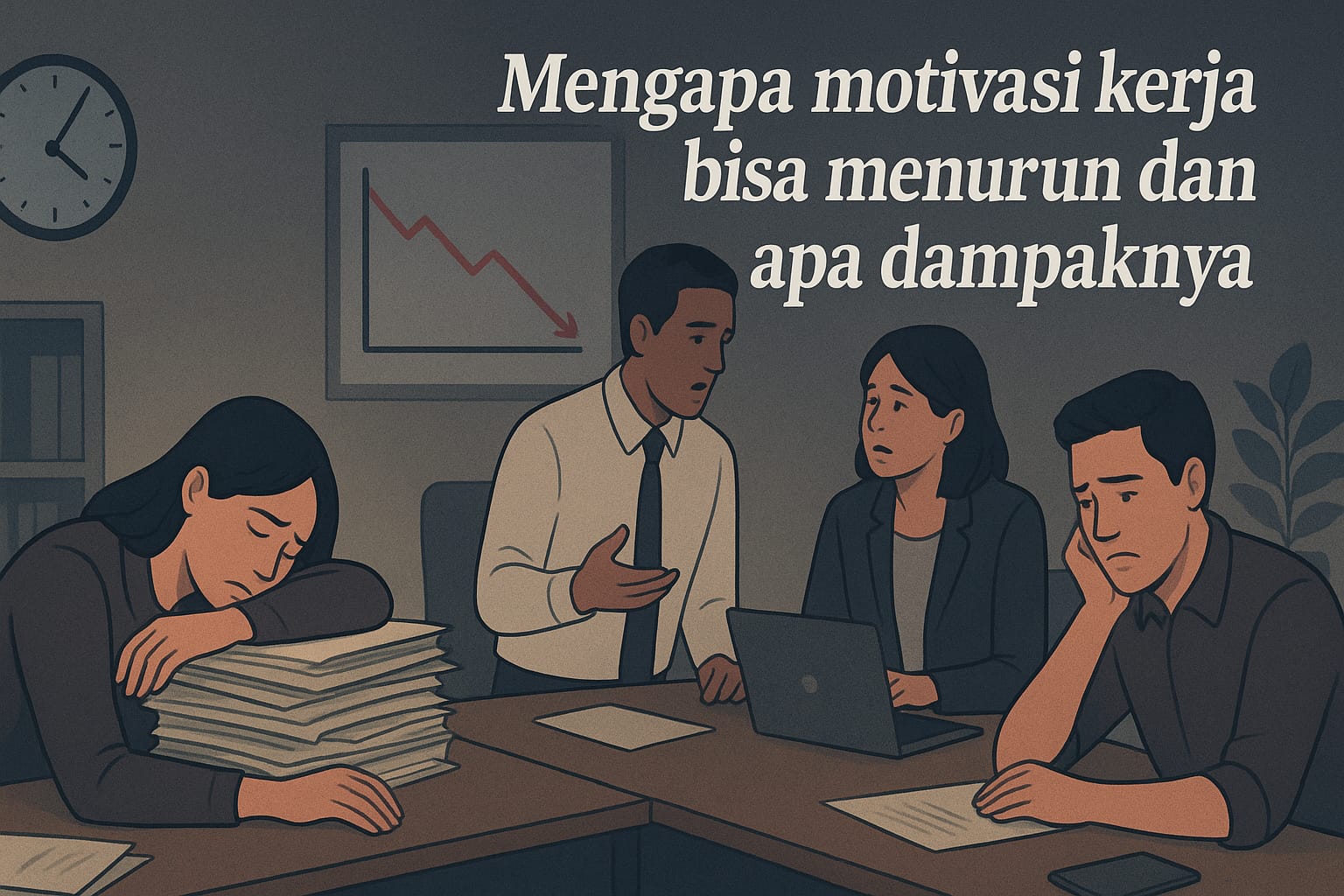 Mengapa Motivasi Kerja Bisa Menurun dan Apa Dampaknya?