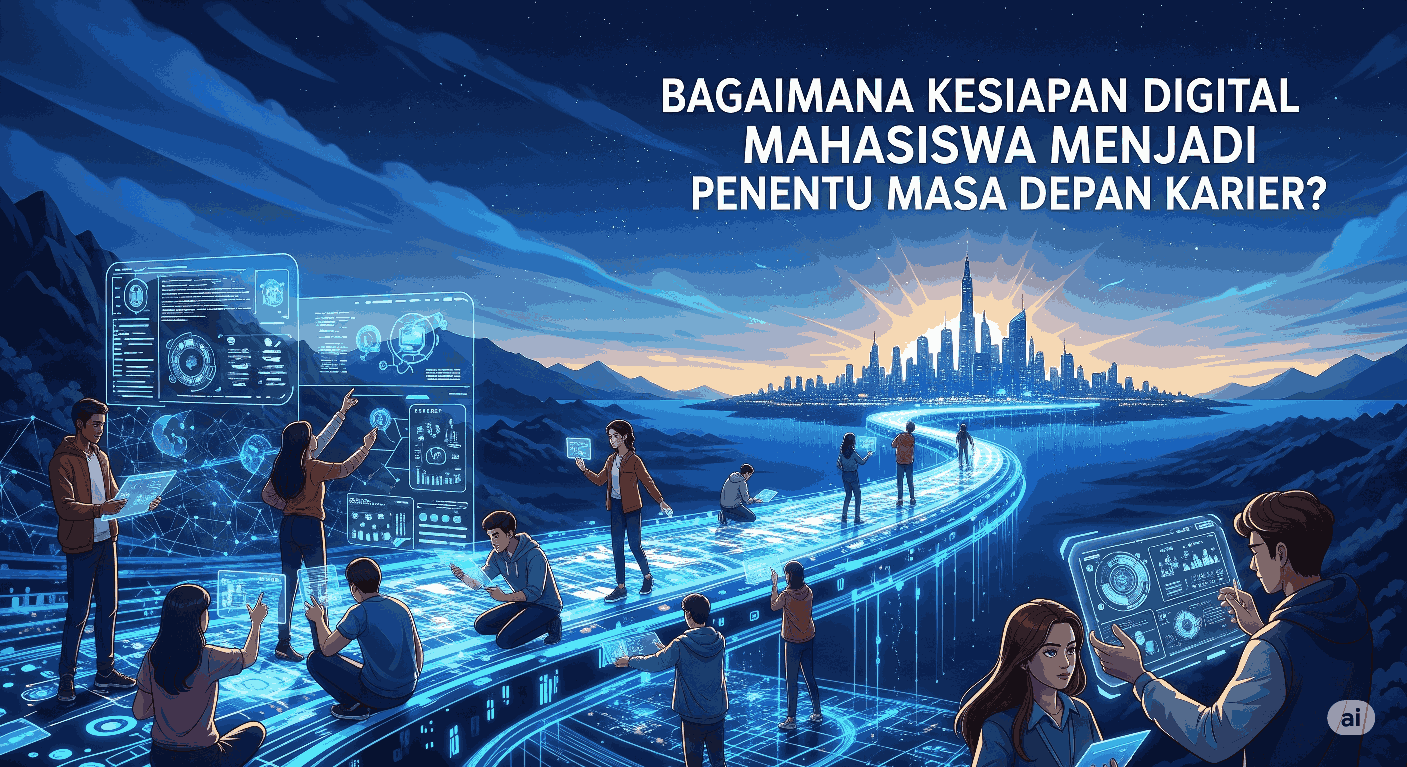 Bagaimana Kesiapan Digital Mahasiswa Menjadi Penentu Masa Depan Karier?