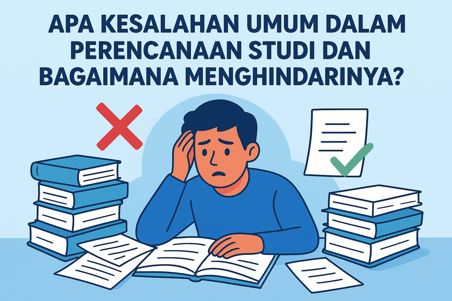 Apa Kesalahan Umum dalam Perencanaan Studi dan Bagaimana Menghindarinya?