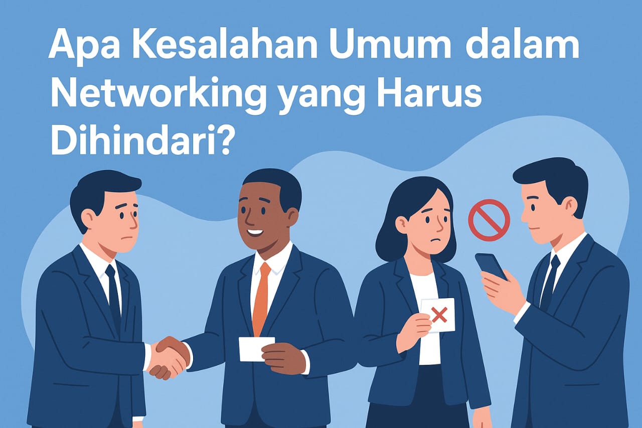 Apa Kesalahan Umum dalam Networking yang Harus Dihindari?